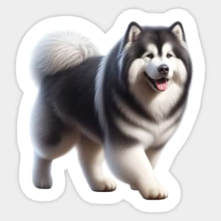 Malamute Sticker